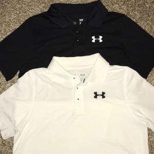 Bundle! 2 Under Armour Polo Shirts-Size L